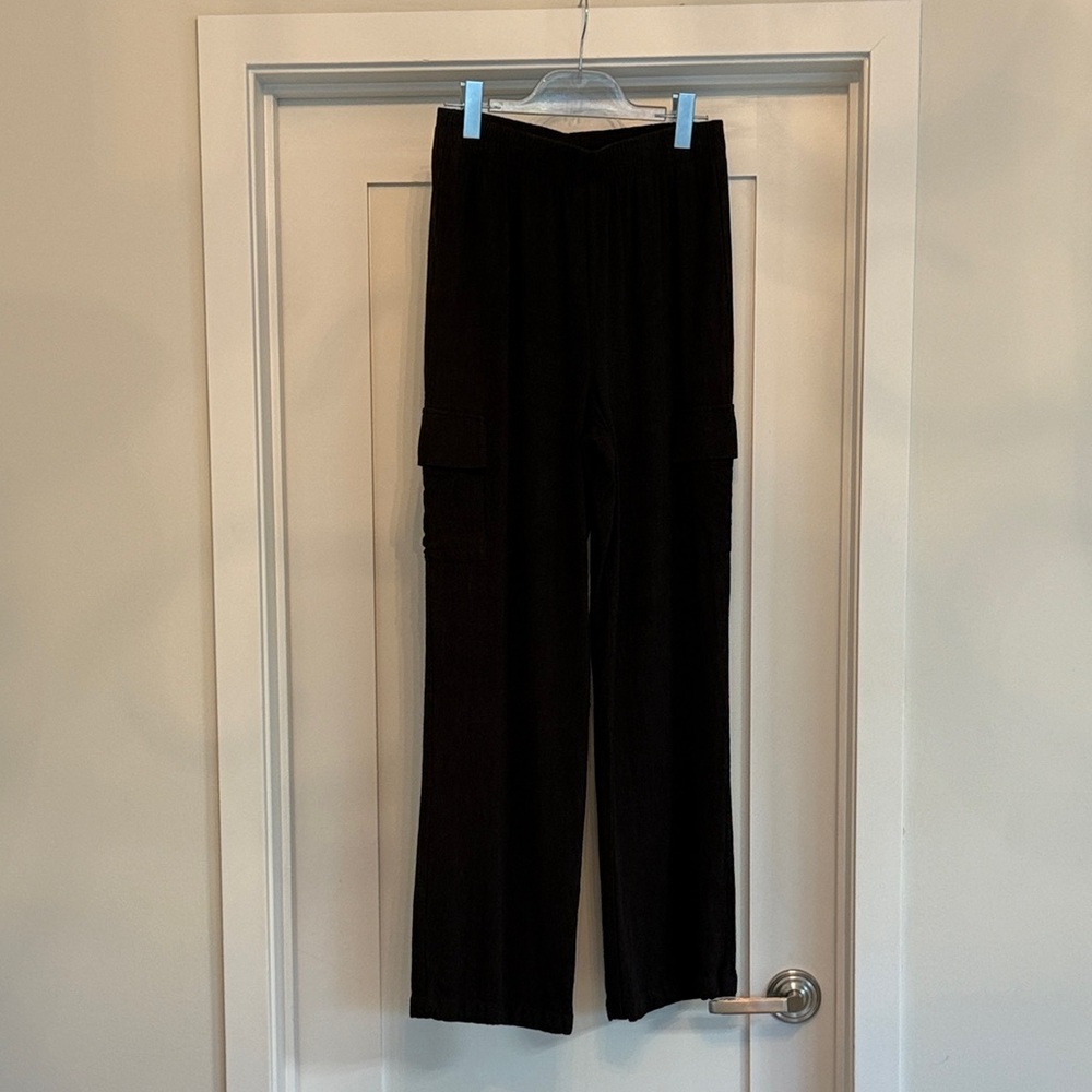 Drew Black Cargo Pants
